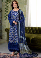 Vital By Sobia Nazir Embroidered Lawn 3 Piece Unstitched Suit SN25VV2 D-10B